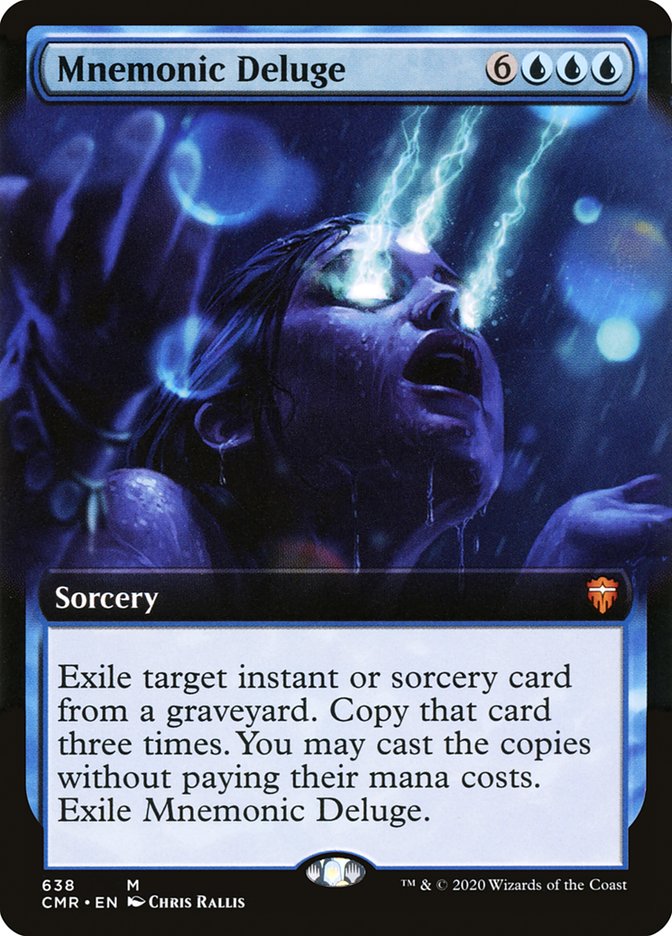 Mnemonic Deluge (Extended Art) [Commander Legends] | Total Play