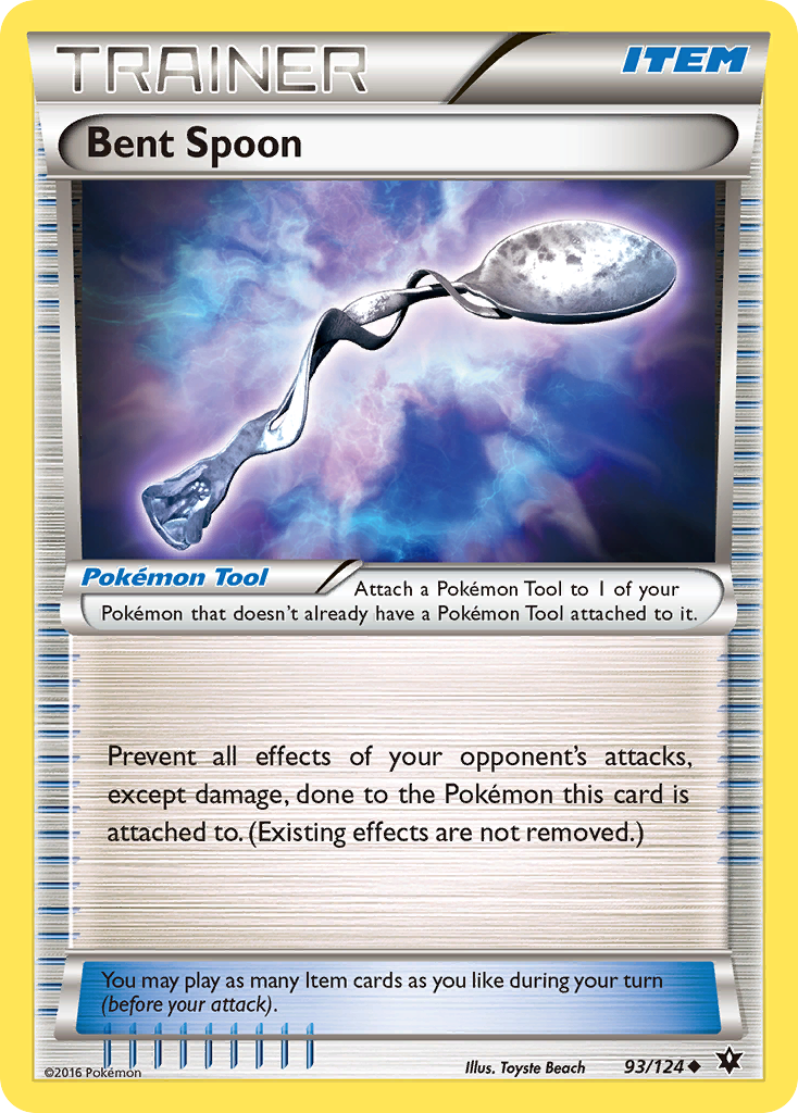 Bent Spoon (93/124) [XY: Fates Collide] | Total Play