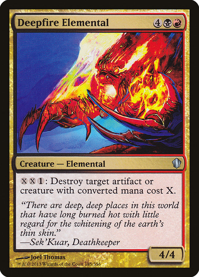 Deepfire Elemental [Commander 2013] | Total Play