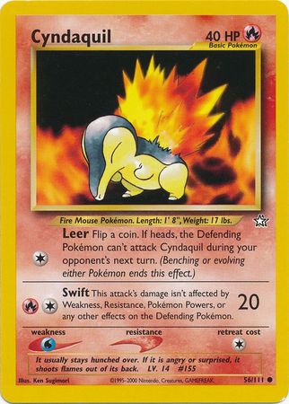 Cyndaquil (56/111) [Neo Genesis Unlimited] | Total Play