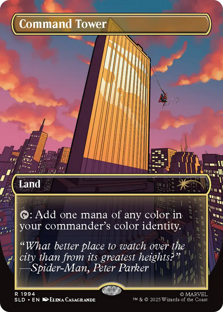 Command Tower (1994) (Rainbow Foil) [Secret Lair Drop Series] | Total Play