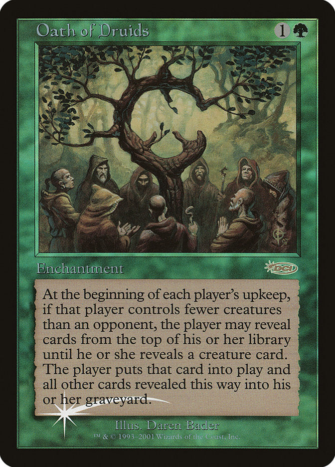 Oath of Druids [Judge Gift Cards 2001] | Total Play