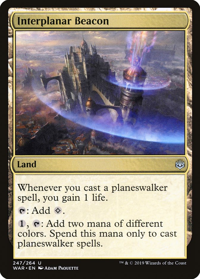 Interplanar Beacon [War of the Spark] | Total Play