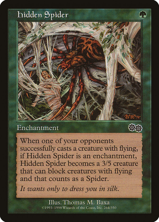 Hidden Spider [Urza's Saga] | Total Play