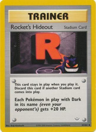 Rocket's Hideout (63/64) [Neo Revelation Unlimited] | Total Play