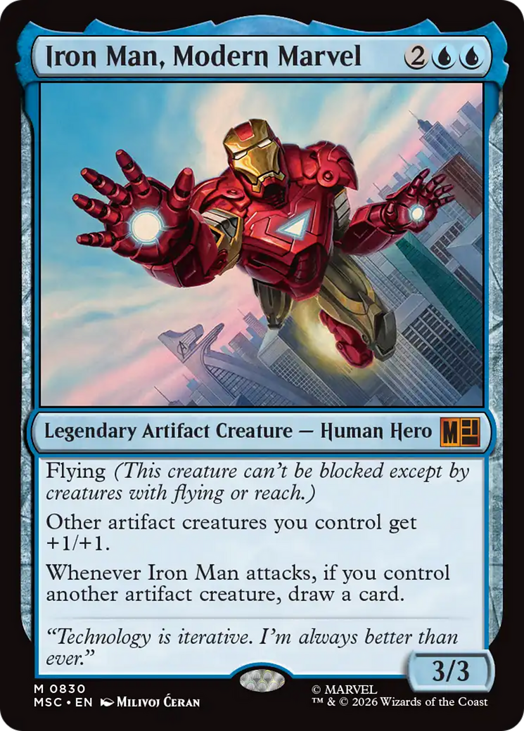 Iron Man, Modern Marvel [Marvel Super Heroes Commander] | Total Play