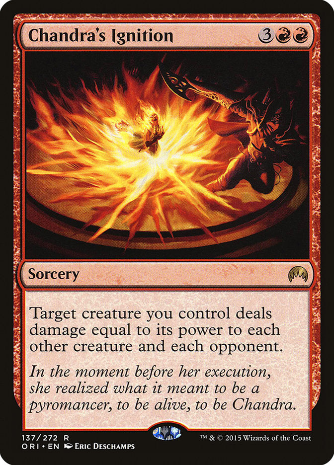 Chandra's Ignition [Magic Origins] | Total Play