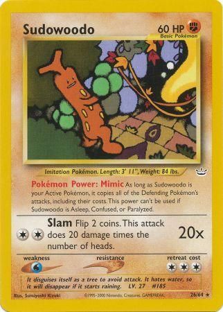 Sudowoodo (26/64) [Neo Revelation Unlimited] | Total Play