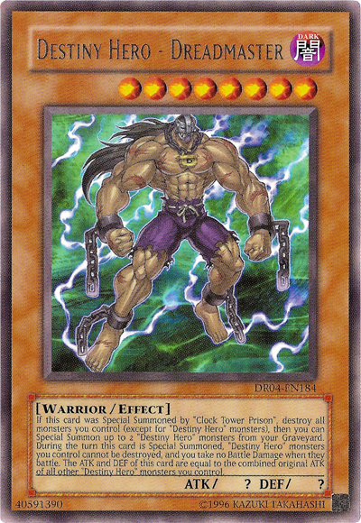 Destiny Hero - Dreadmaster [DR04-EN184] Rare | Total Play