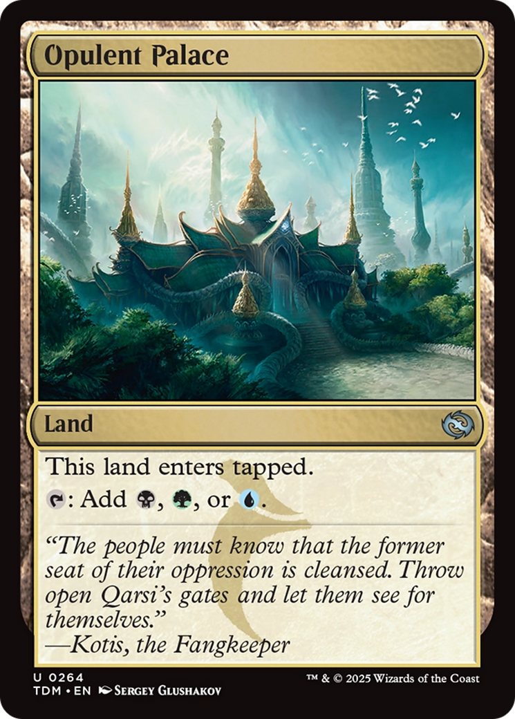 Opulent Palace [Tarkir: Dragonstorm] | Total Play