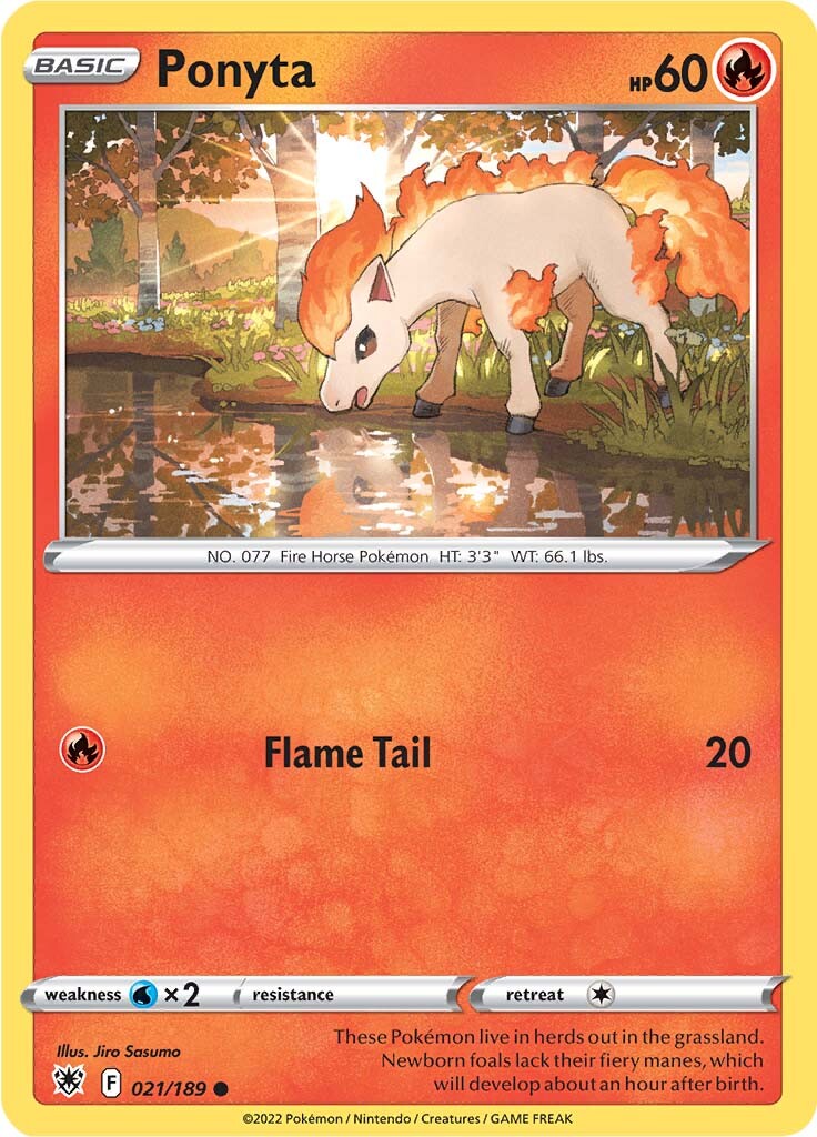 Ponyta (021/189) [Sword & Shield: Astral Radiance] | Total Play