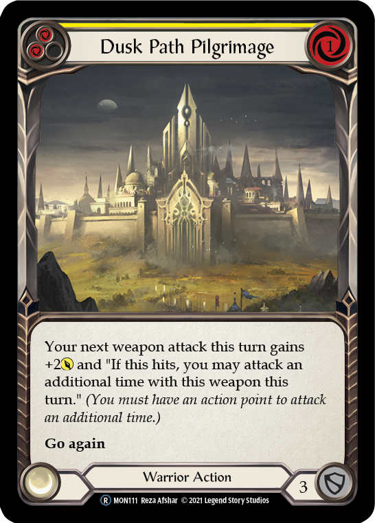 Dusk Path Pilgrimage (Yellow) [U-MON111] (Monarch Unlimited)  Unlimited Normal | Total Play