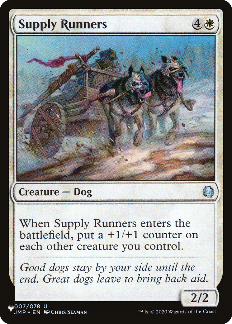 Supply Runners [The List] | Total Play