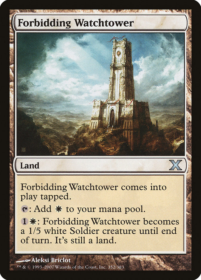 Forbidding Watchtower [Tenth Edition] | Total Play