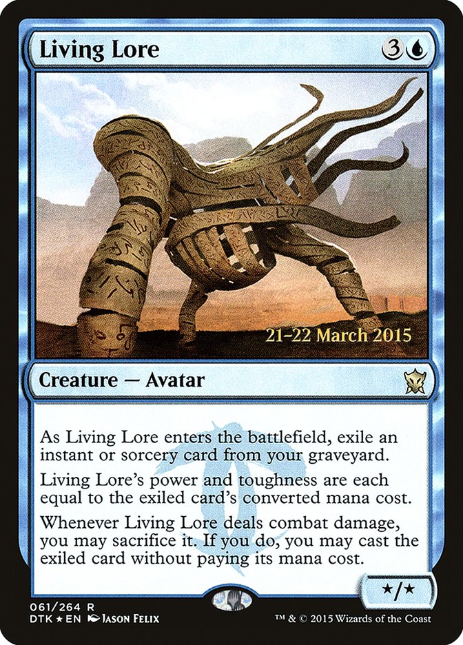 Living Lore [Dragons of Tarkir Prerelease Promos] | Total Play