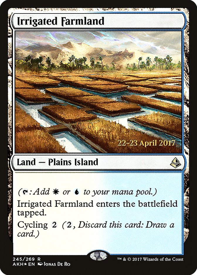 Irrigated Farmland [Amonkhet Prerelease Promos] | Total Play