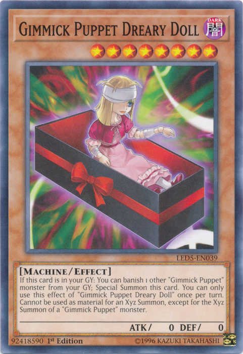 Gimmick Puppet Dreary Doll [LED5-EN039] Common | Total Play