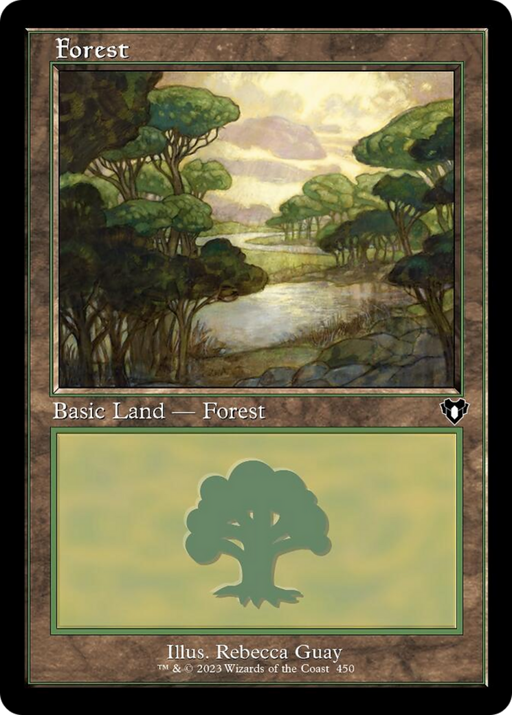 Forest (450) (Retro) [Commander Masters] | Total Play