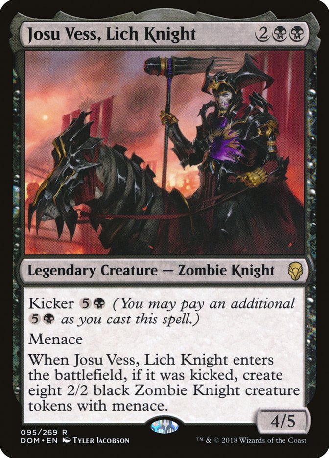 Josu Vess, Lich Knight [Dominaria] | Total Play