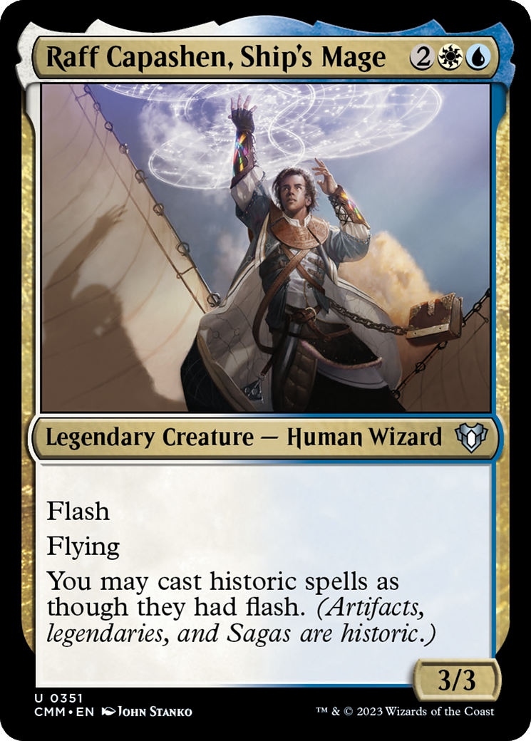 Raff Capashen, Ship's Mage [Commander Masters] | Total Play