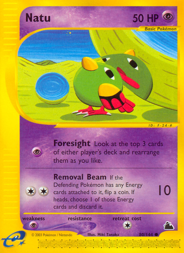 Natu (80/144) [Skyridge] | Total Play