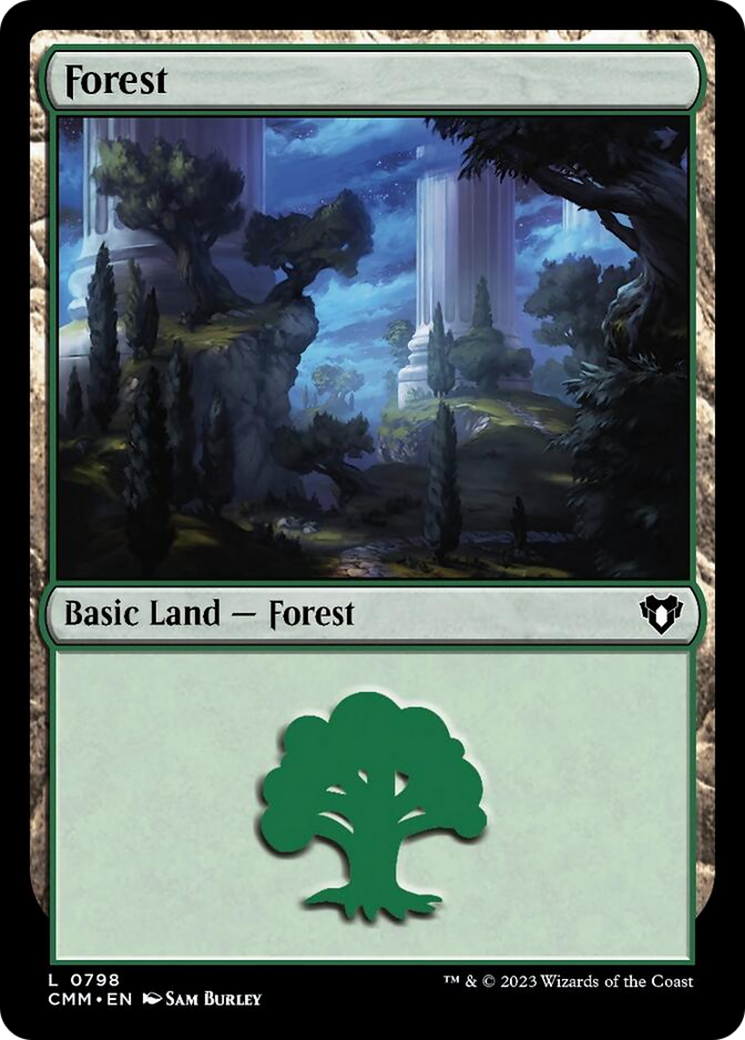 Forest (798) [Commander Masters] | Total Play