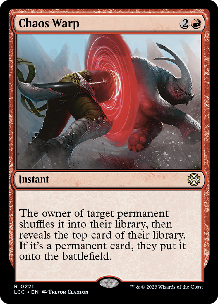 Chaos Warp [The Lost Caverns of Ixalan Commander] | Total Play