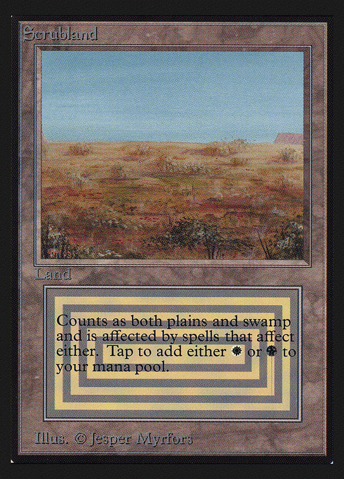 Scrubland [International Collectors' Edition] | Total Play