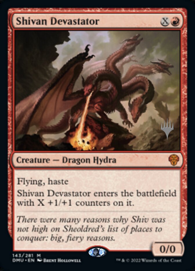 Shivan Devastator (Promo Pack) [Dominaria United Promos] | Total Play