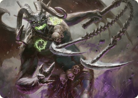 Archfiend of Despair Art Card [Commander Masters Art Series] | Total Play