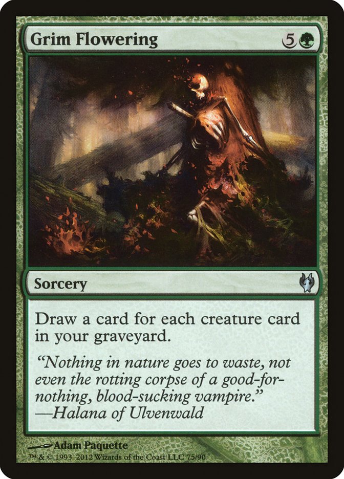 Grim Flowering [Duel Decks: Izzet vs. Golgari] | Total Play