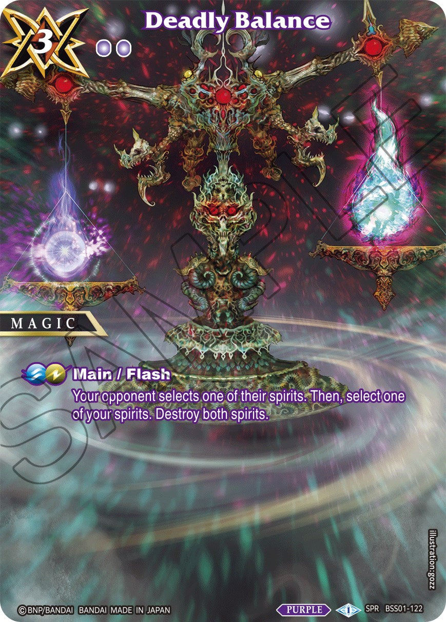 Deadly Balance (SPR) (BSS01-122) [Dawn of History] | Total Play