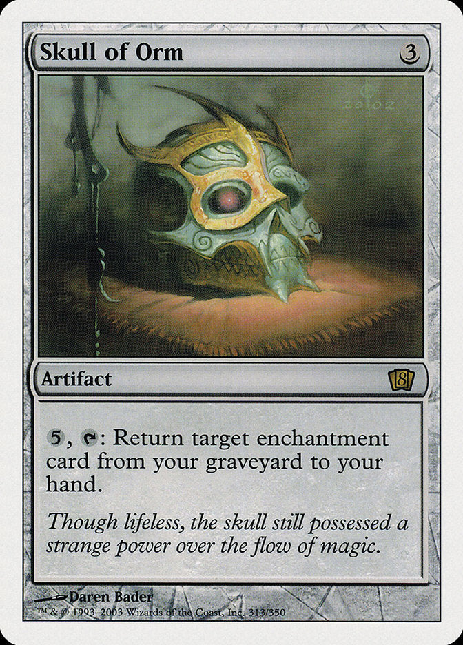Skull of Orm [Eighth Edition] | Total Play