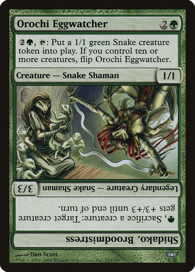 Orochi Eggwatcher // Shidako, Broodmistress [Champions of Kamigawa] | Total Play
