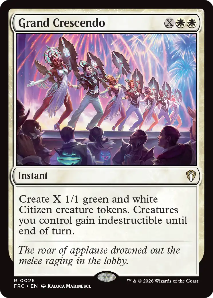 Grand Crescendo [Reality Fracture Commander] | Total Play