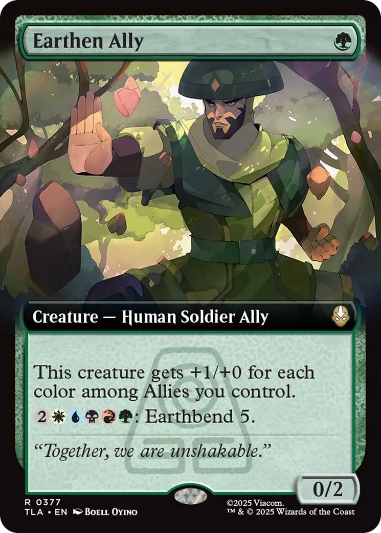 Earthen Ally (Extended Art) [Avatar: The Last Airbender] | Total Play