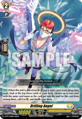 Drilling Angel (D-PR/196EN 2023) [D Promo Cards] | Total Play