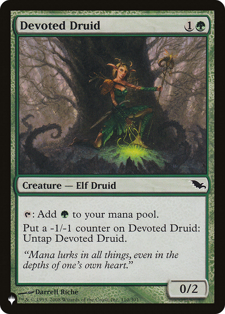 Devoted Druid (SHM) [The List] | Total Play