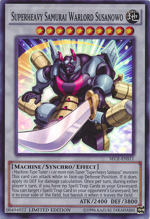 Superheavy Samurai Warlord Susanowo [SECE-ENS11] Super Rare | Total Play