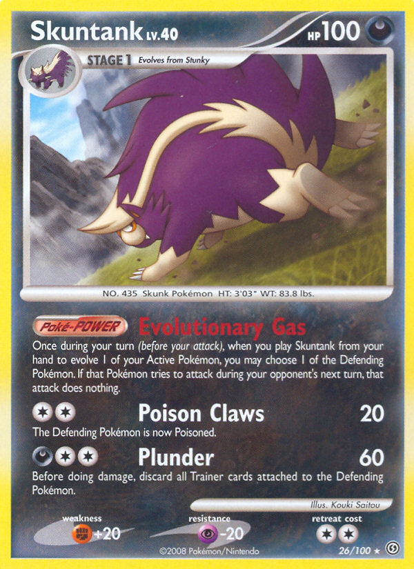 Skuntank (26/100) [Diamond & Pearl: Stormfront] | Total Play
