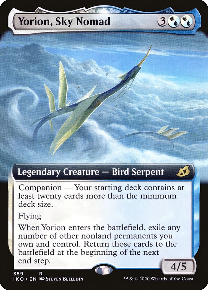 Yorion, Sky Nomad (Extended Art) [Ikoria: Lair of Behemoths] | Total Play