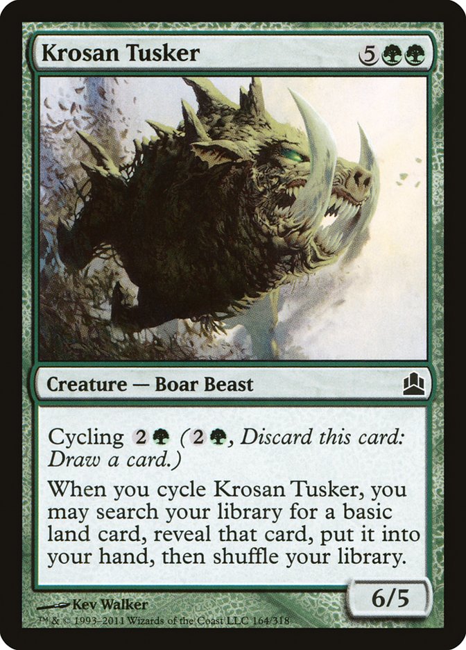Krosan Tusker [Commander 2011] | Total Play