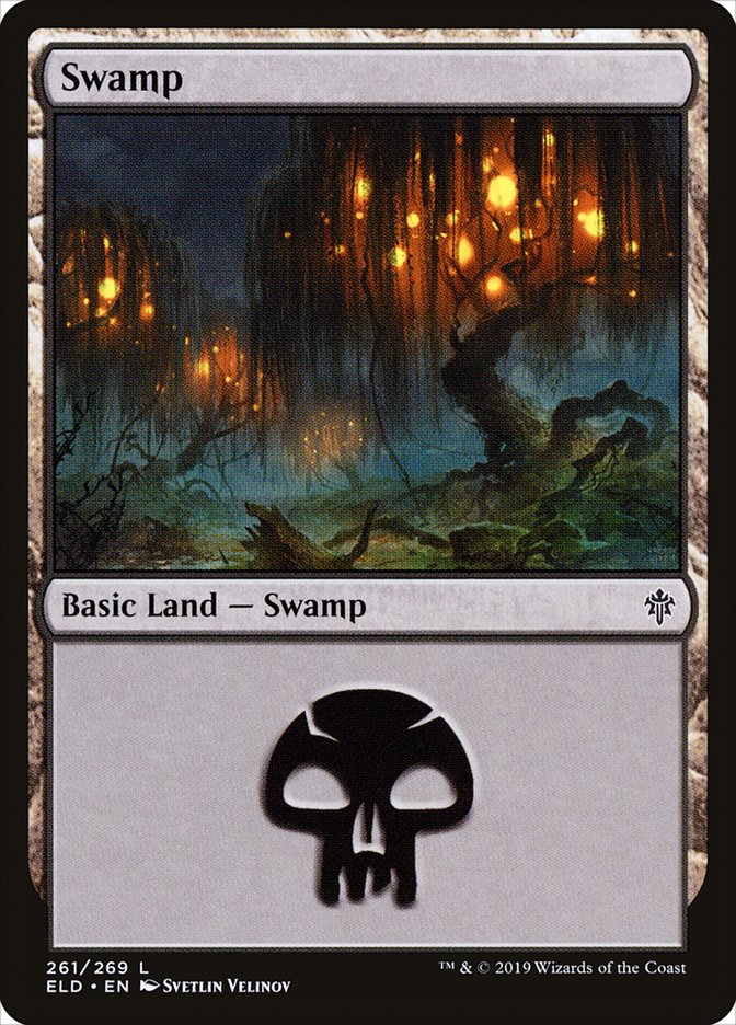 Swamp (261) [Throne of Eldraine] | Total Play