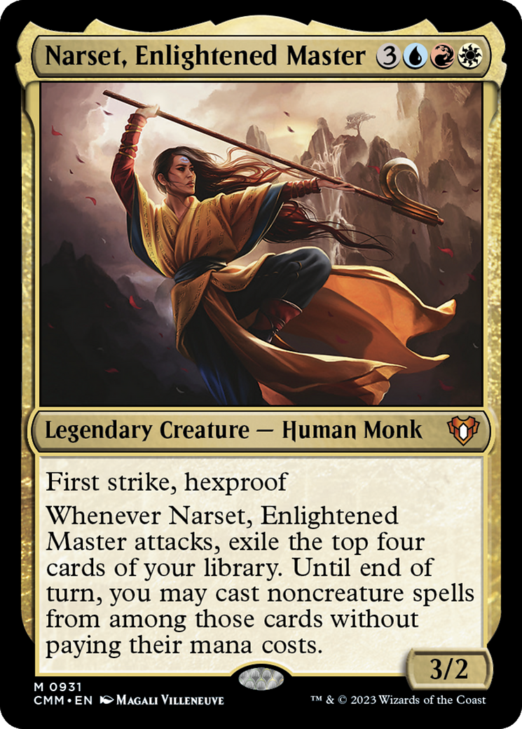 Narset, Enlightened Master [Commander Masters] | Total Play