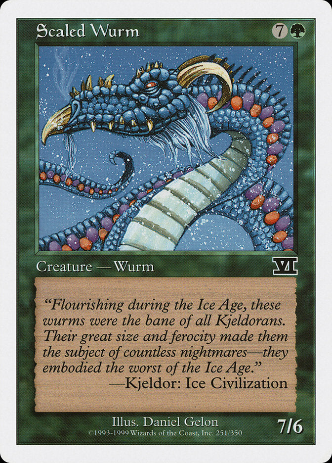 Scaled Wurm [Classic Sixth Edition] | Total Play