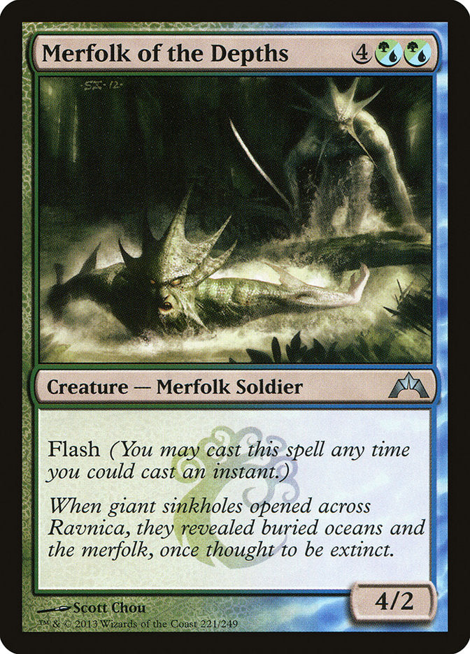 Merfolk of the Depths [Gatecrash] | Total Play