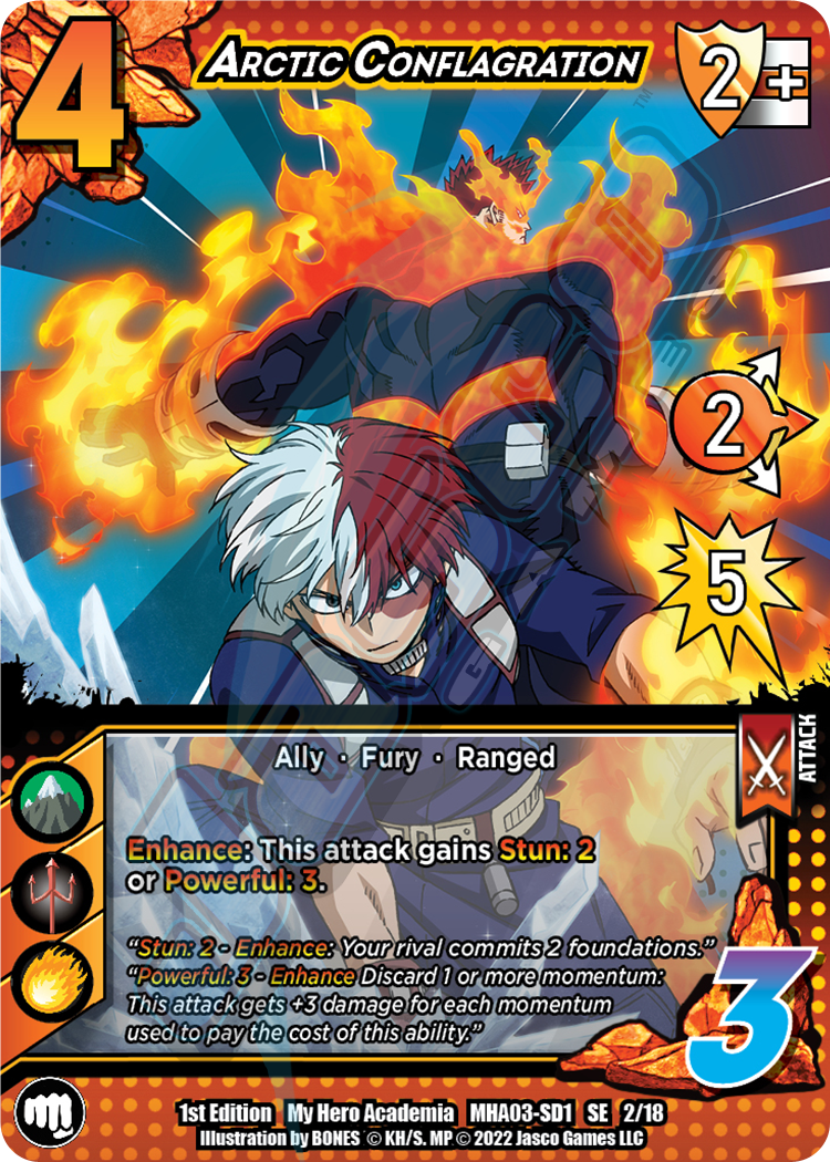 Arctic Conflagration [Endeavor Clash Deck] | Total Play