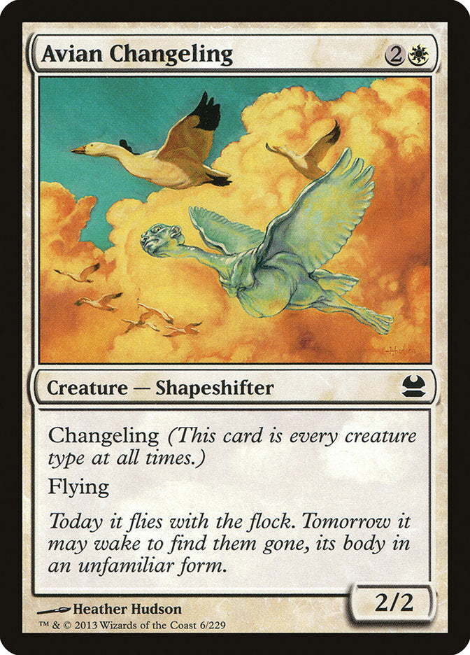 Avian Changeling [Modern Masters] | Total Play