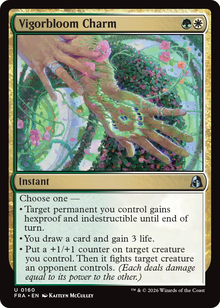 Vigorbloom Charm [Reality Fracture] | Total Play