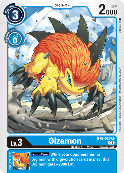 Gizamon [BT6-020] [Double Diamond] | Total Play